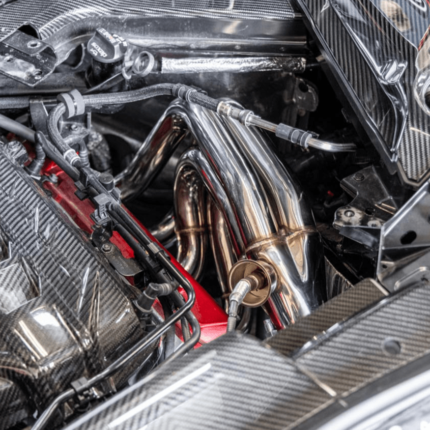 Chevrolet Corvette C8 Stingray Performance Long Tube Header Exhaust System 2020-Up