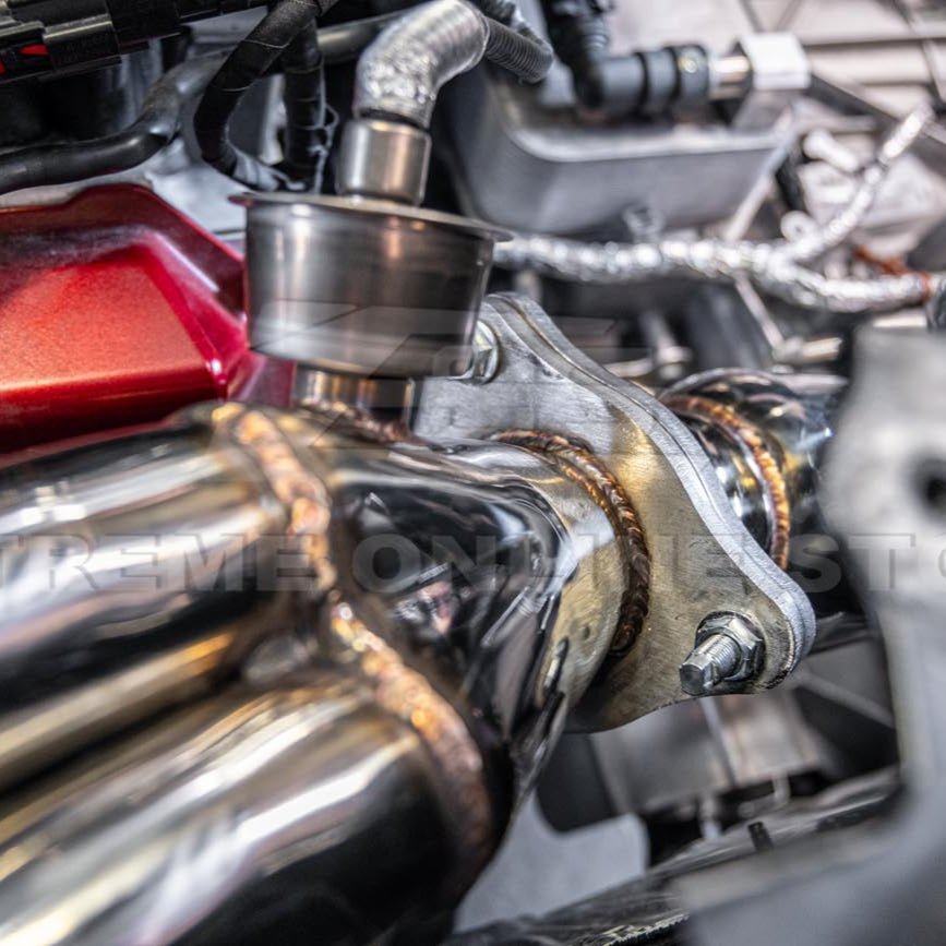 Chevrolet Corvette C8 Stingray Performance Long Tube Header Exhaust System 2020-Up