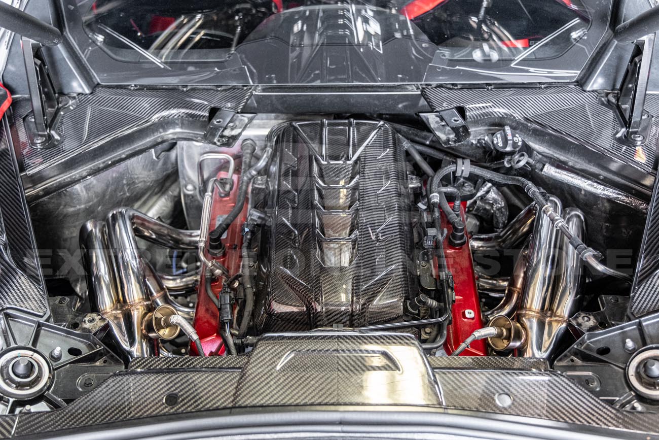 Chevrolet Corvette C8 Stingray Performance Long Tube Header Exhaust System 2020-Up