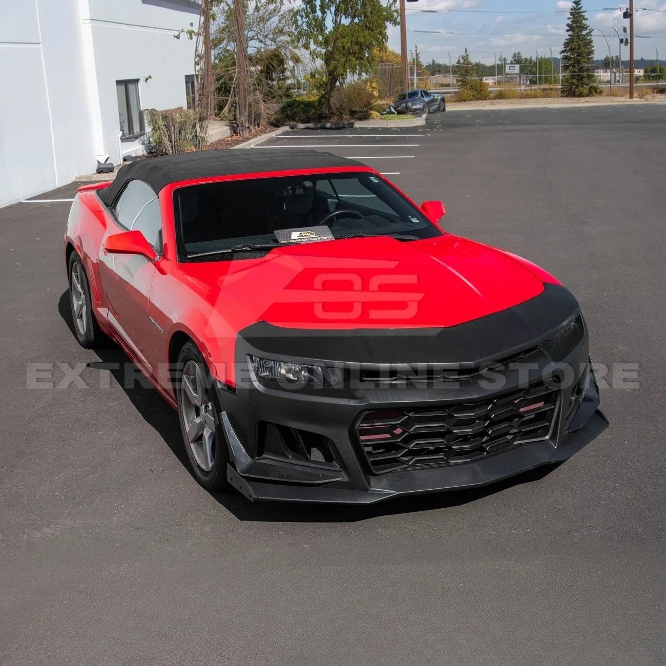 Chevrolet Camaro 5th Gen ZL1 1LE Conversion Style Unpainted Front Bumper Kit 2014-2015