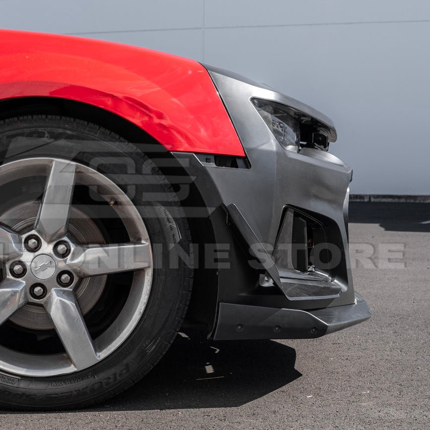 Chevrolet Camaro 5th Gen ZL1 1LE Conversion Style Unpainted Front Bumper Kit 2014-2015