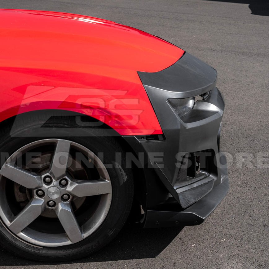 Chevrolet Camaro 5th Gen ZL1 1LE Conversion Style Unpainted Front Bumper Kit 2014-2015