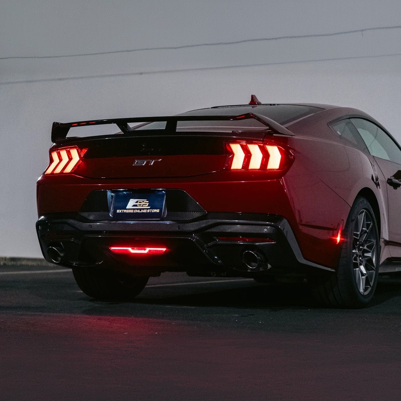 Ford Mustang S650 Crystal Smoke LED Third Brake Reverse Light 2024-Up