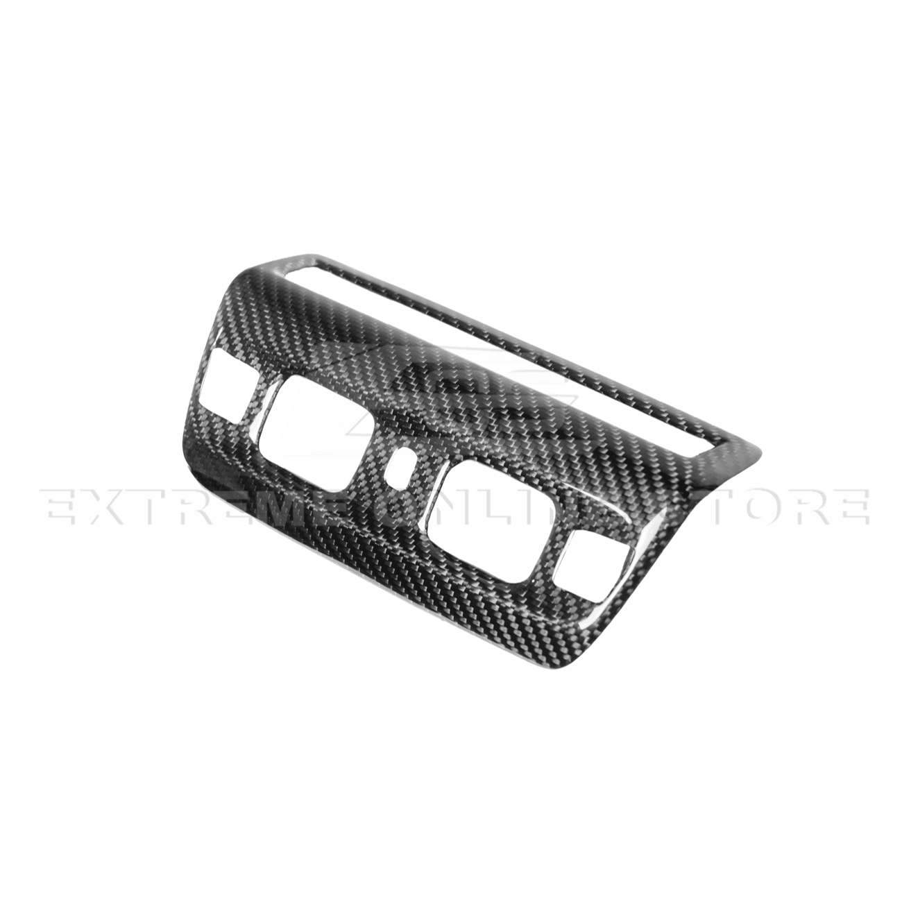 Chevrolet Corvette C8 Factory Style Dry Carbon Fiber Roof Reading Light Control Cover 2020-Up