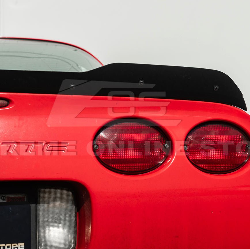 Corvette C5 ZR1 Extended Rear Wickerbill Spoiler Gloss Black 1997–2004