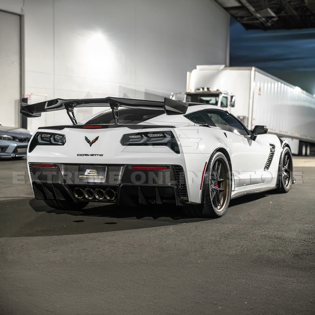 Chevrolet Corvette C7 GM Factory Style Smoke Clear Lens Rear Taillight 2014-2019