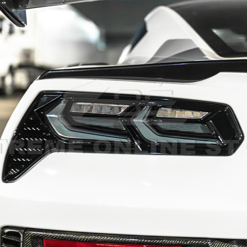Chevrolet Corvette C7 GM Factory Style Smoke Clear Lens Rear Taillight 2014-2019
