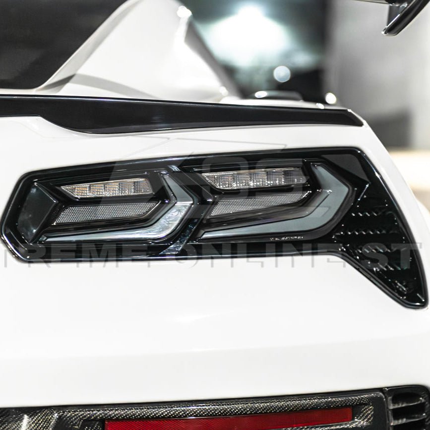 Chevrolet Corvette C7 GM Factory Style Smoke Clear Lens Rear Taillight 2014-2019