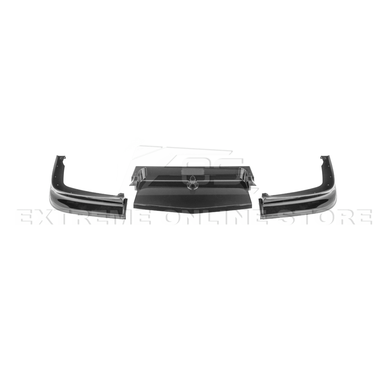 Chevrolet Corvette C5 ZR1 Style Gloss Black Front Lip Side Skirts Rear Spoiler Kit 1997-2004