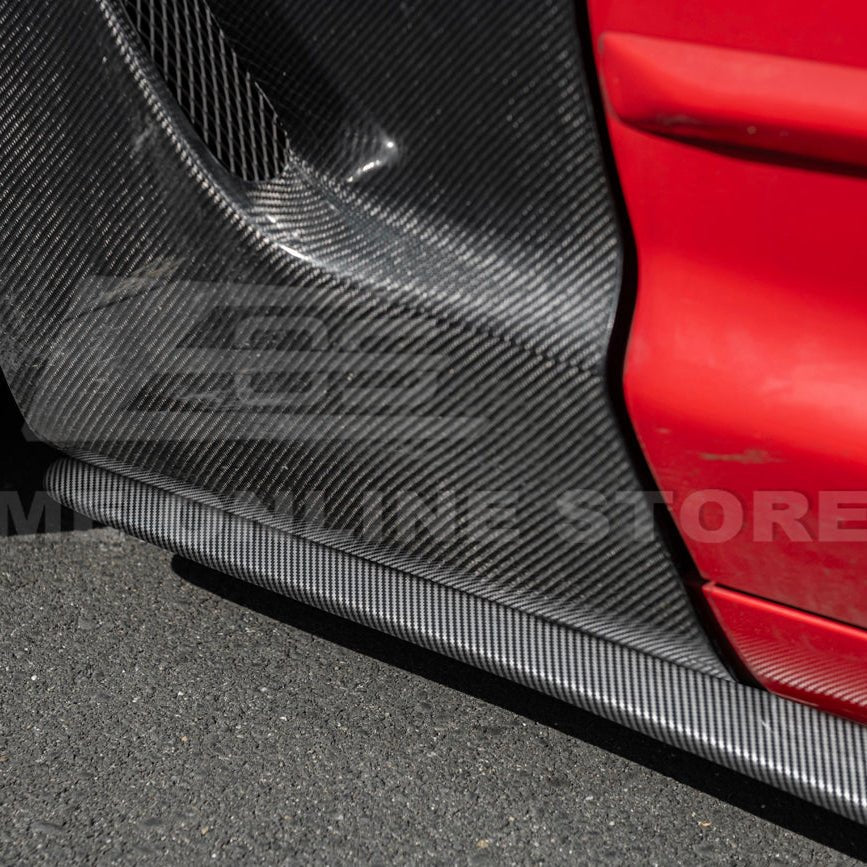 Chevrolet Corvette C5 ZR1 Style Gloss Black Front Lip Side Skirts Rear Spoiler Kit 1997-2004