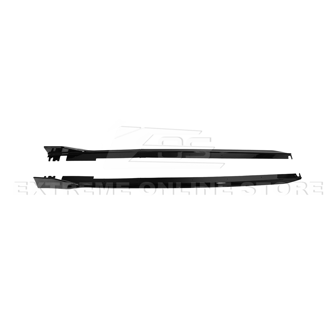Honda Civic FE Gloss Black Front Lip Splitter & Side Skirts Kit 2022-2024