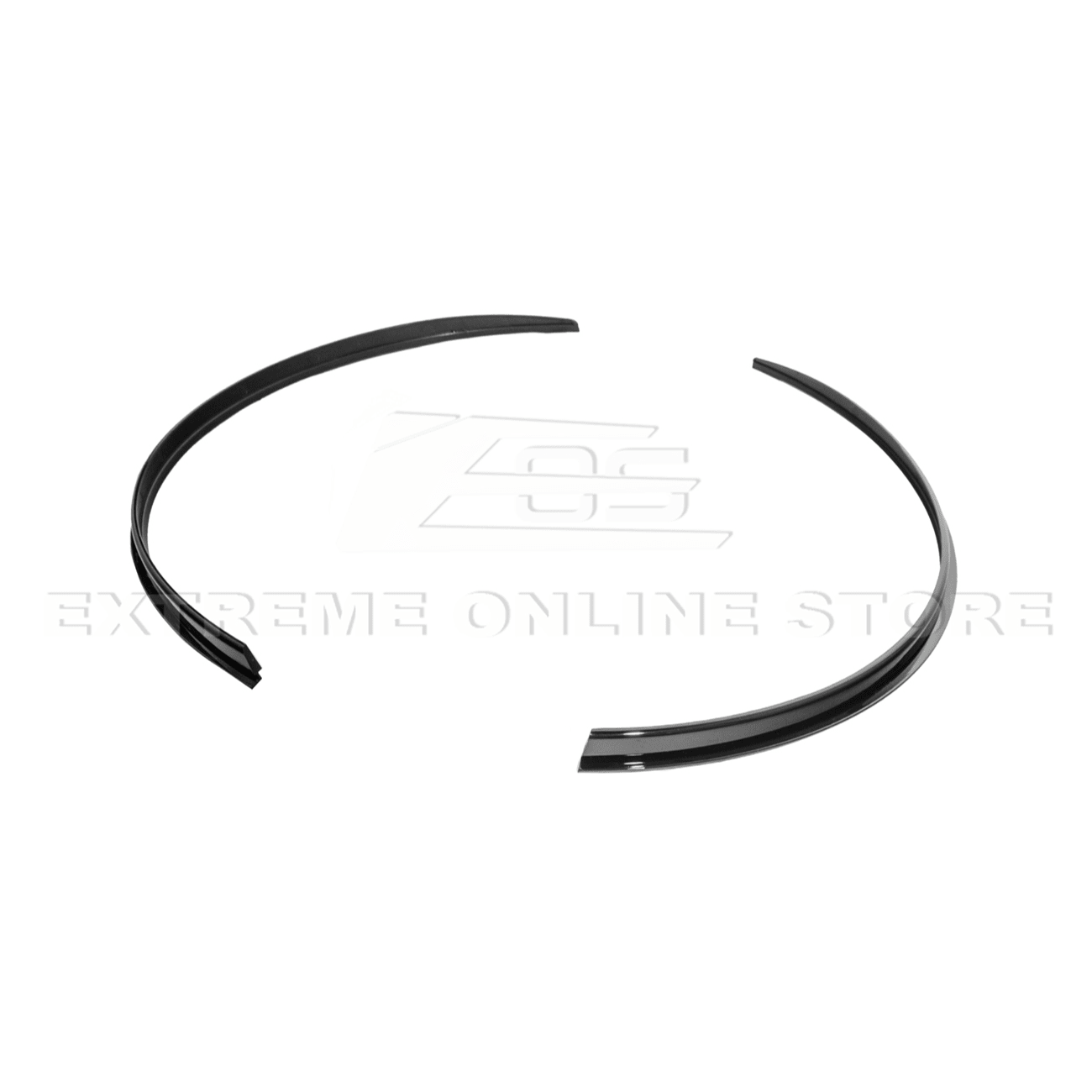 Mustang S650 Dry Carbon Fiber Rear Quarter Fender Flare Extensions 2024-Up