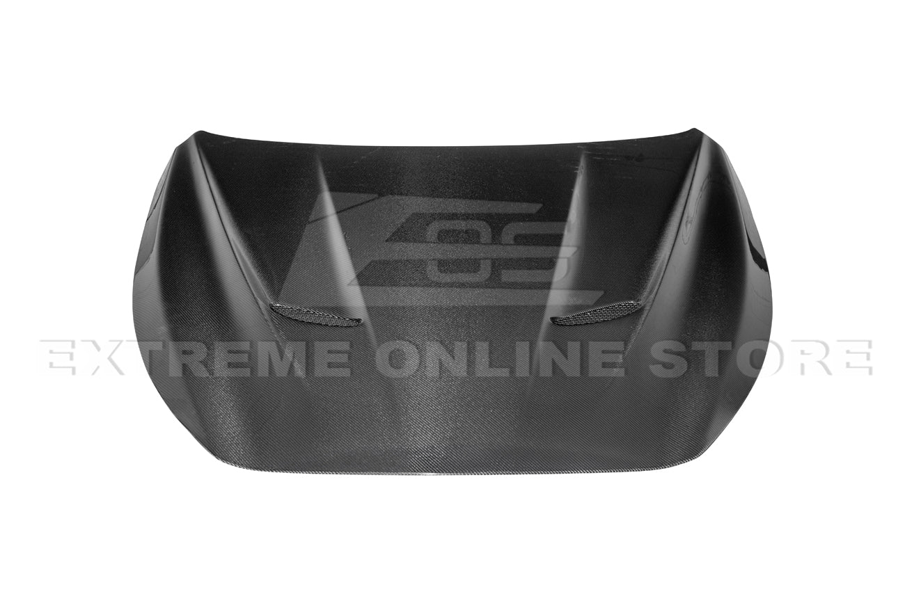 Infiniti Q50 V37 Performance Style Carbon Fiber Front Vented Hood 2014-Up
