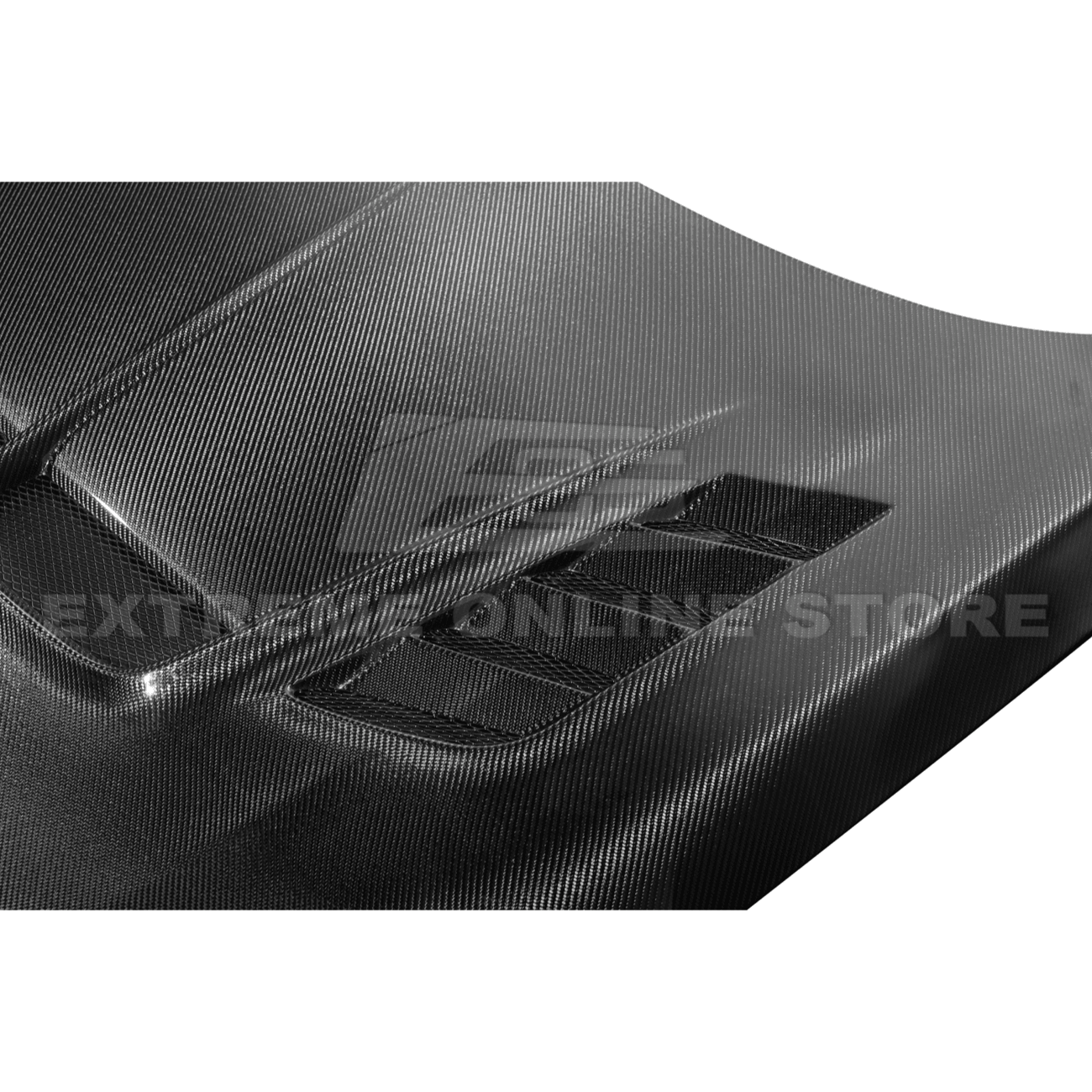 Honda Civic Varis Style Carbon Fiber Front Vented Bumper Hood 2022-Up