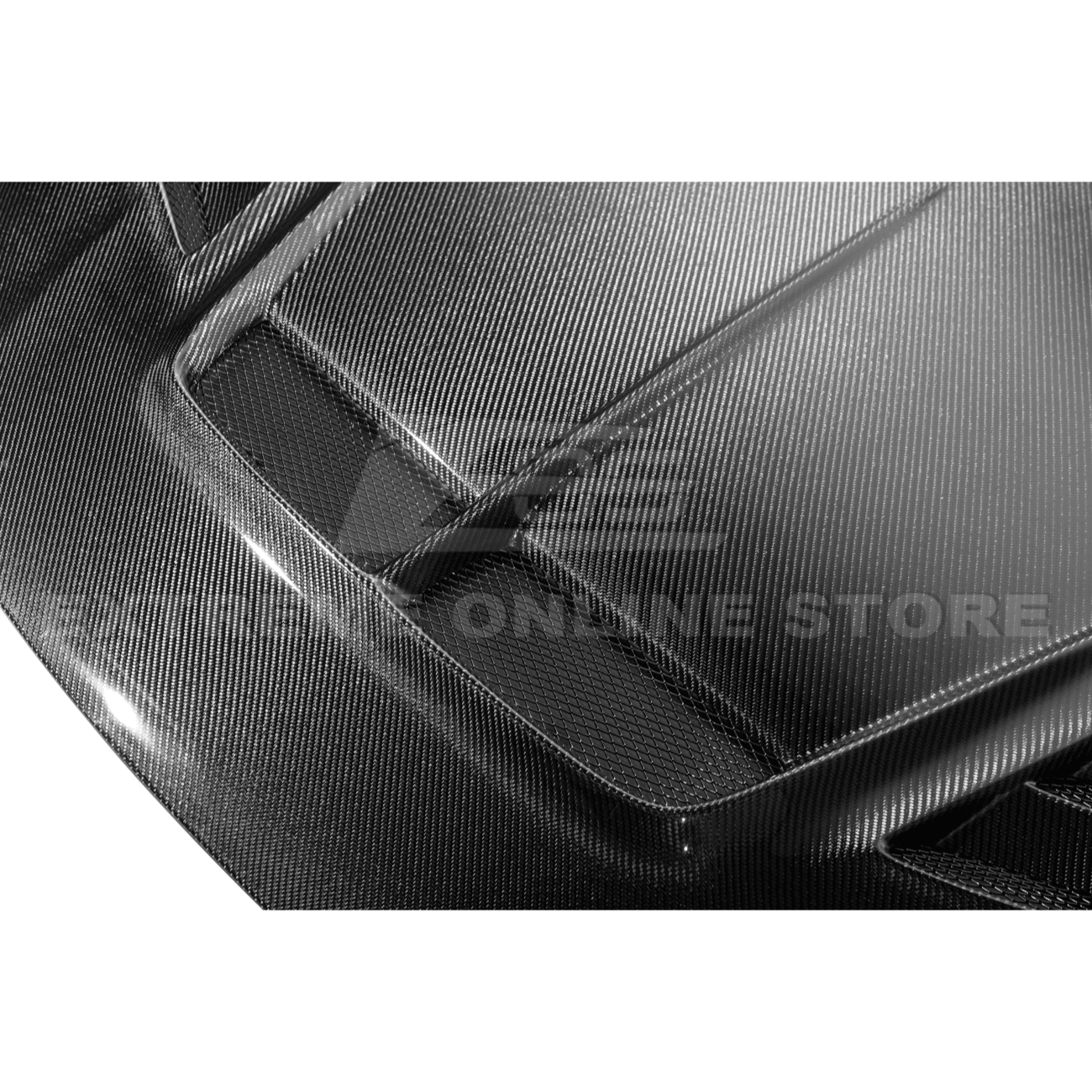 Honda Civic 11th Gen Varis Style Carbon Fiber Front Vented Hood with FL5 Fender Kit 2022-Up