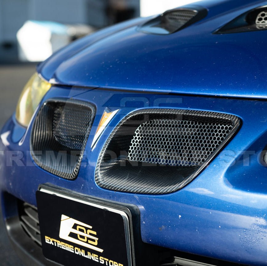 Pontiac GTO Dry Carbon Fiber Front Mesh Grille Insert 2004-2006