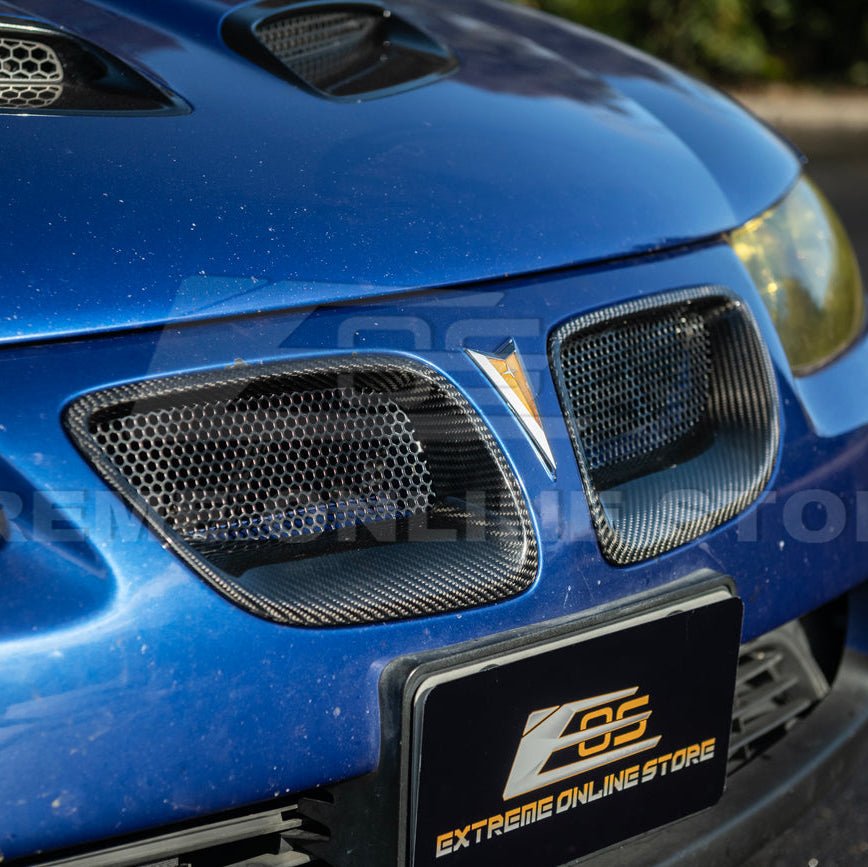 Pontiac GTO Dry Carbon Fiber Front Mesh Grille Insert 2004-2006