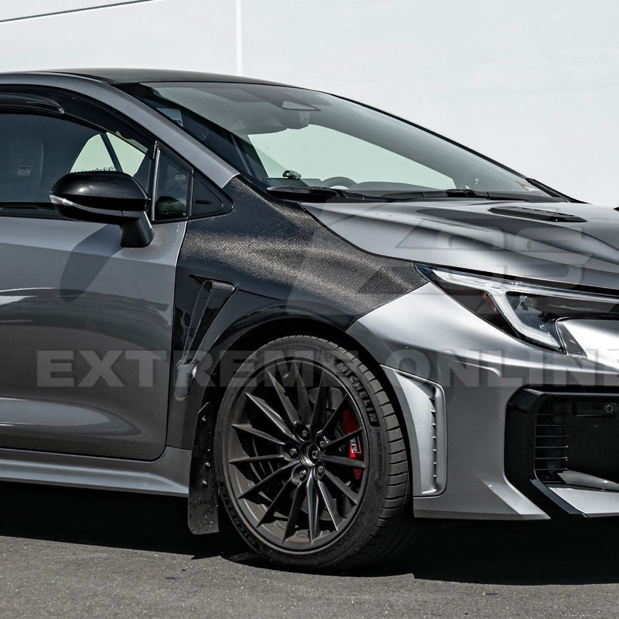 Toyota GR Corolla E210 Factory Style Carbon Fiber Front Side Vented Fenders 2023-Up