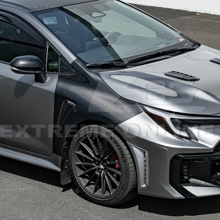 Toyota GR Corolla E210 Factory Style Carbon Fiber Front Side Vented Fenders 2023-Up