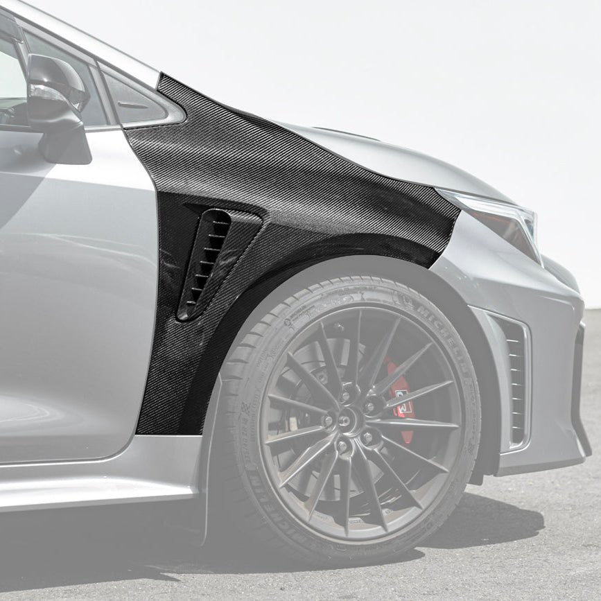 Toyota GR Corolla E210 Factory Style Carbon Fiber Front Side Vented Fenders 2023-Up