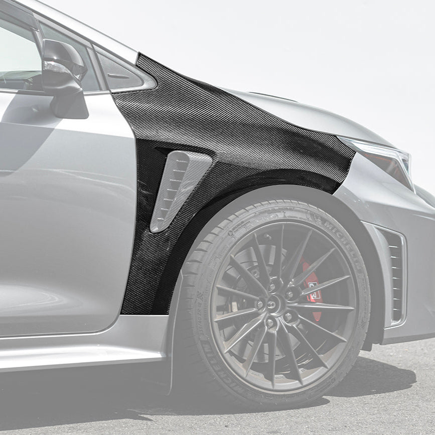 Toyota GR Corolla E210 Factory Style Carbon Fiber Front Side Vented Fenders 2023-Up