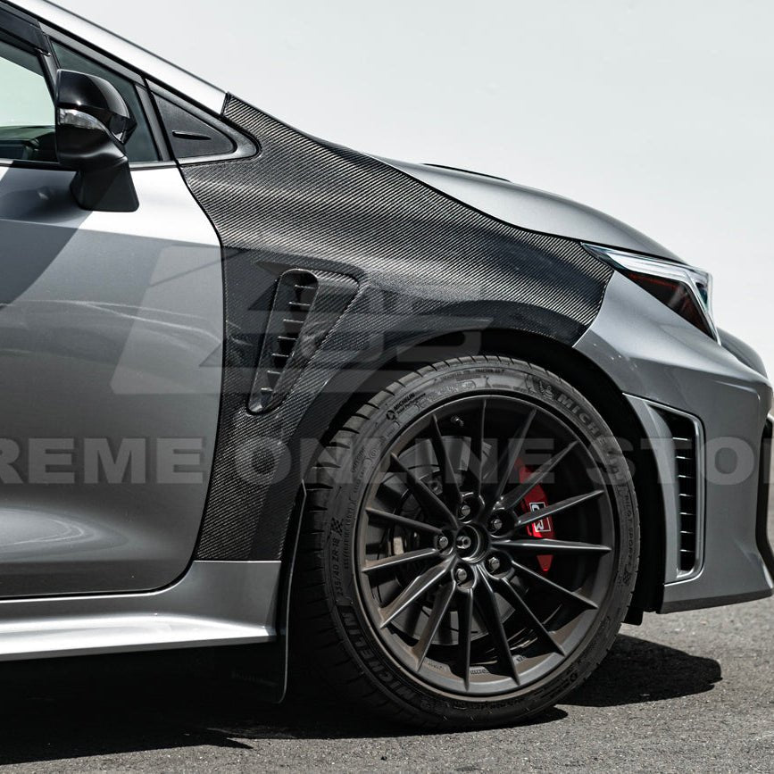 Toyota GR Corolla E210 Factory Style Carbon Fiber Front Side Vented Fenders 2023-Up