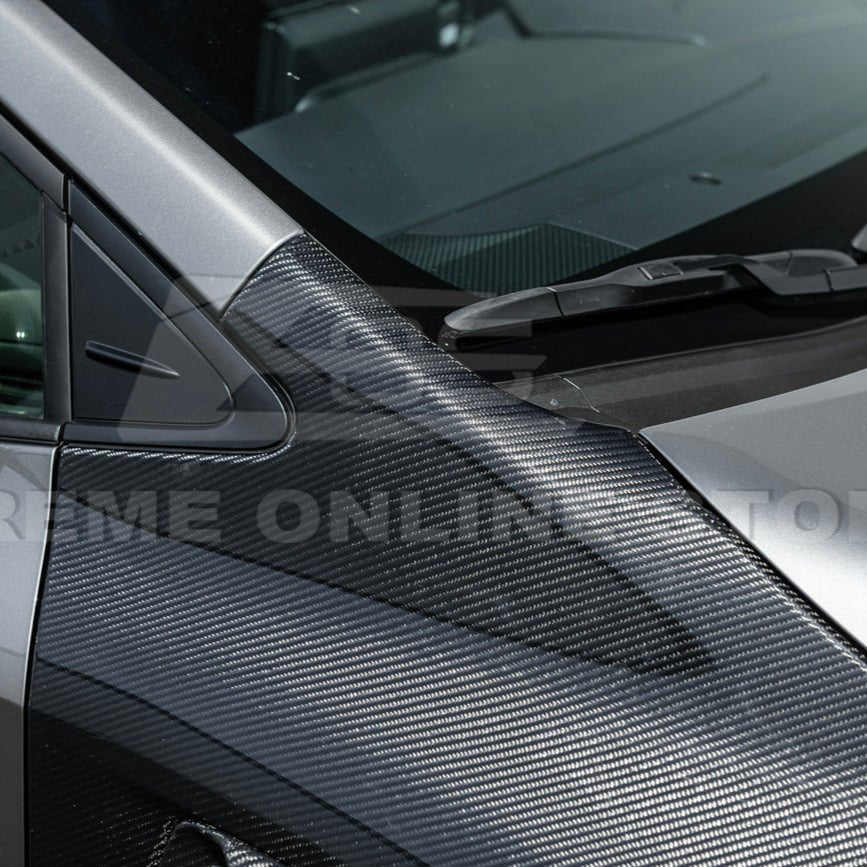 Toyota GR Corolla E210 Factory Style Carbon Fiber Front Side Vented Fenders 2023-Up