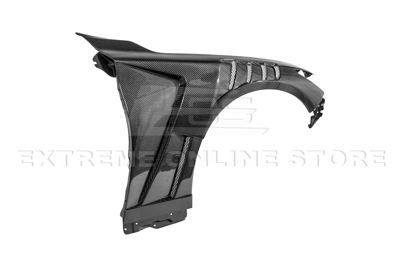 Infiniti Q50 AMS Style Carbon Fiber Vented Hood JDM EPA Fender Kit 2014-Up