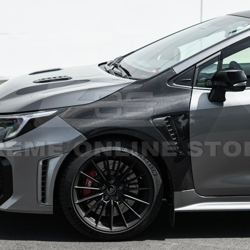 Toyota GR Corolla E210 Factory Style Carbon Fiber Front Side Vented Fenders 2023-Up