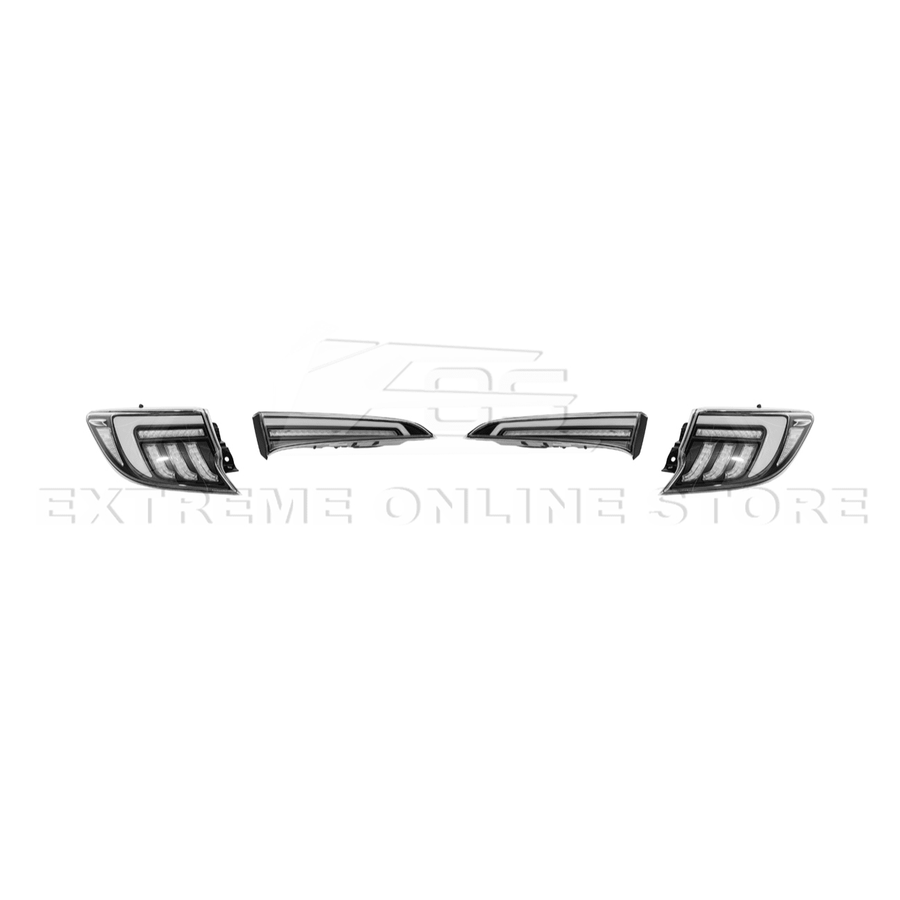 Corolla Hatchback GR Sequential LED Clear Rear Taillights 2019-Up