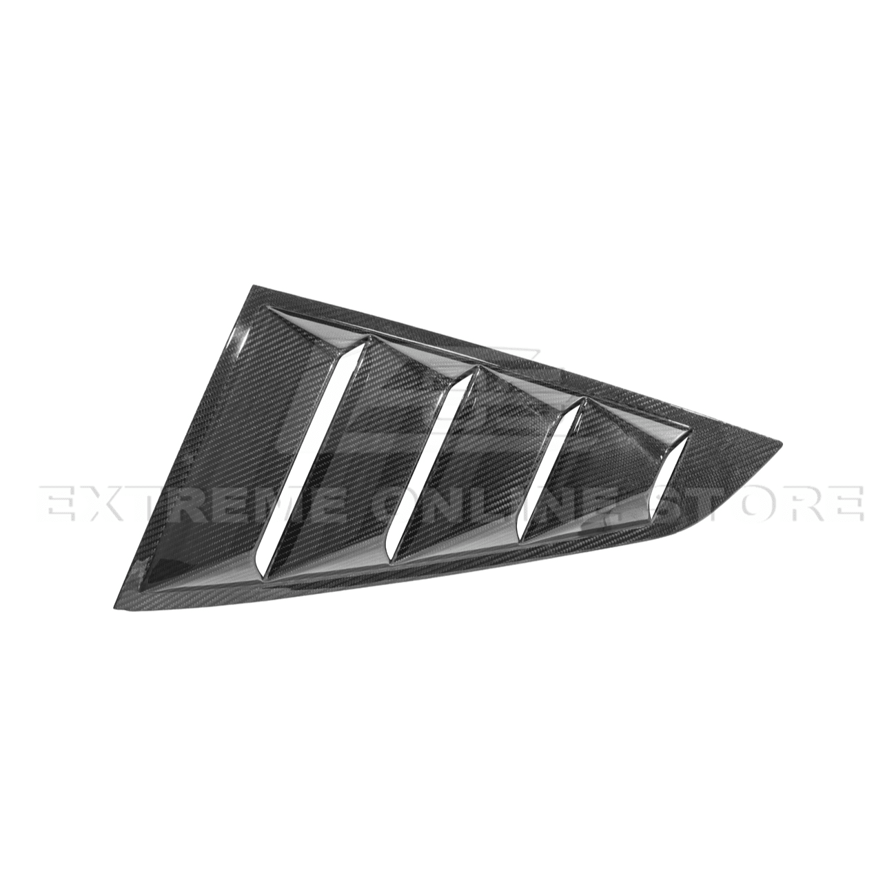 Ford Mustang S650 EOS Carbon Fiber Side Quarter Window Louver Cover 2024-Up
