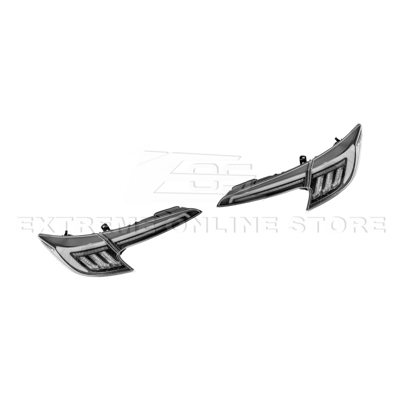 Corolla Hatchback GR Sequential LED Clear Rear Taillights 2019-Up