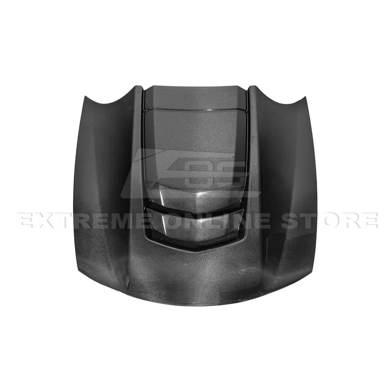 Pontiac GTO ZR1 Style Carbon Fiber Middle Vented Hood 2004-2006
