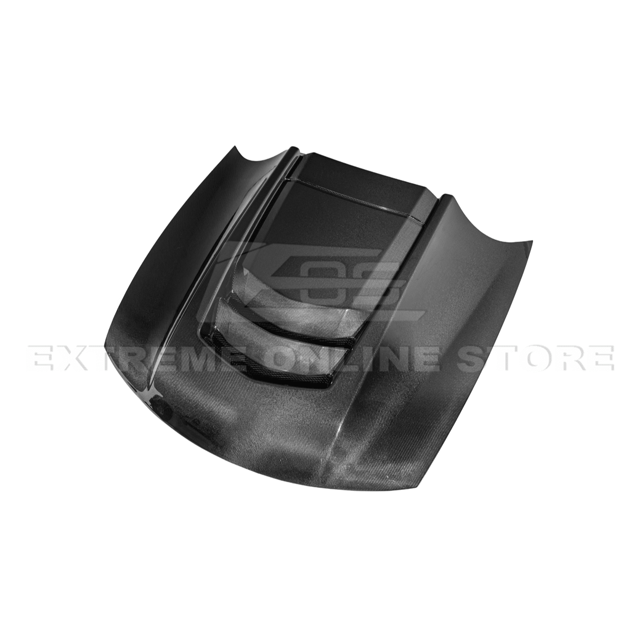 Pontiac GTO ZR1 Style Carbon Fiber Middle Vented Hood 2004-2006