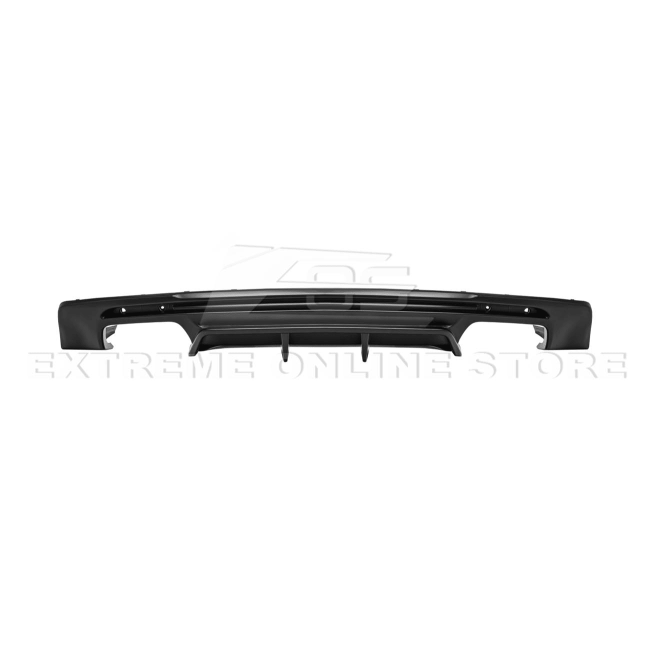 Chevrolet Camaro 6th Gen ZL1 Style Gloss Black Matte Black Rear Quad Exit Diffuser 2016-Up