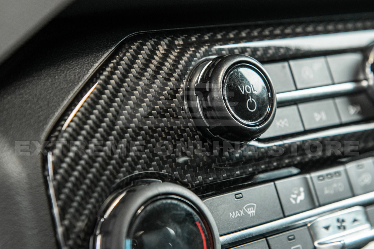 Ford Bronco Factory Style Carbon Fiber Center Console AC Control Panel Trim 2021-Up