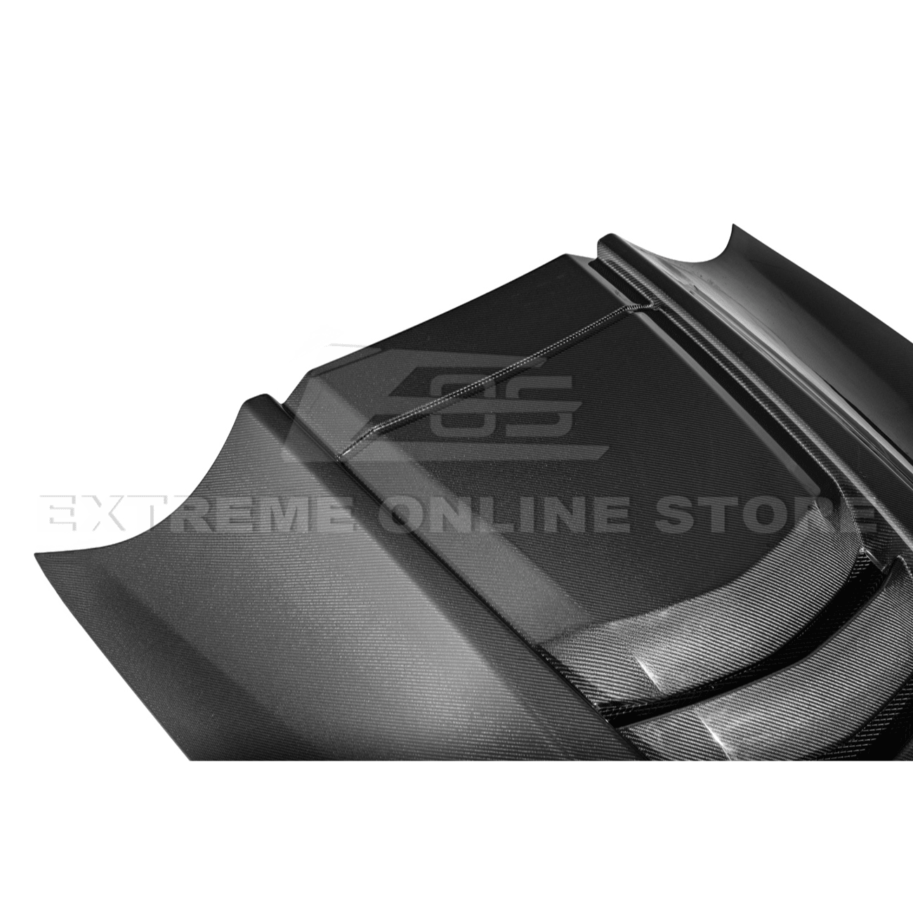 Pontiac GTO ZR1 Style Carbon Fiber Middle Vented Hood 2004-2006