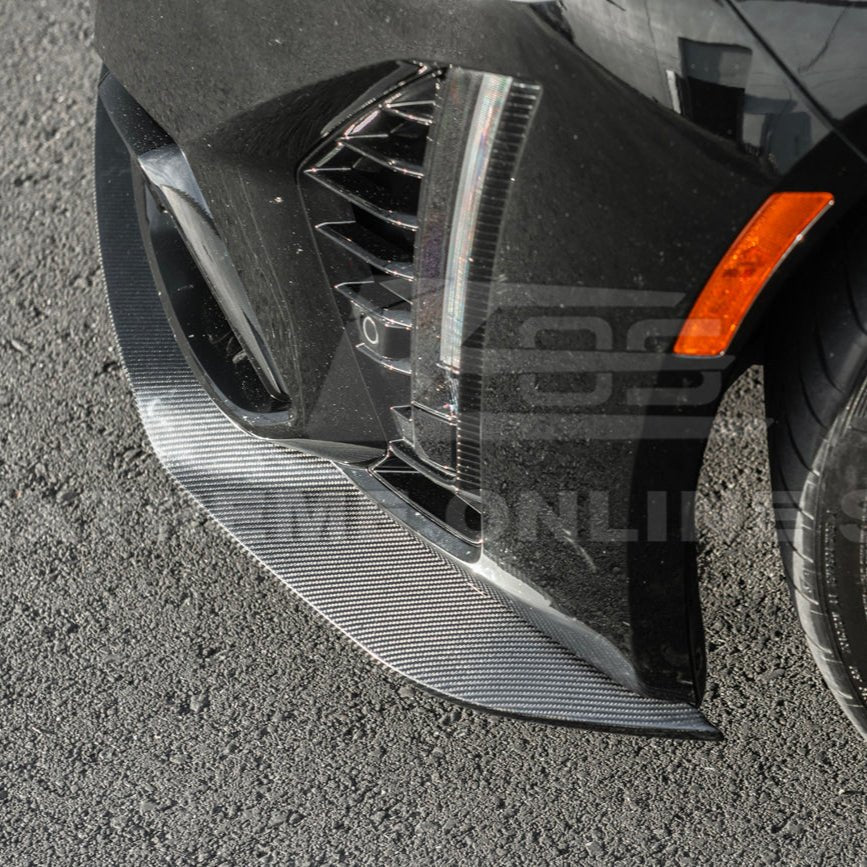 Cadillac CT5-V Blackwing Factory Style Carbon Fiber Front Lip Splitter 2022-2024