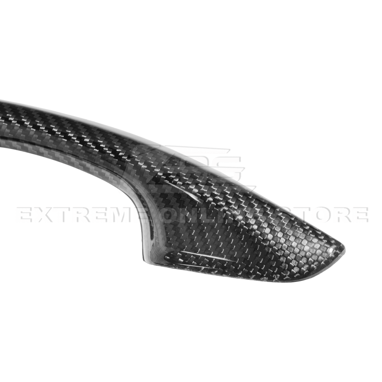 Ford Mustang S550 Factory Style Dry Carbon Fiber Outer Door Handle Cover Set 2015-2023