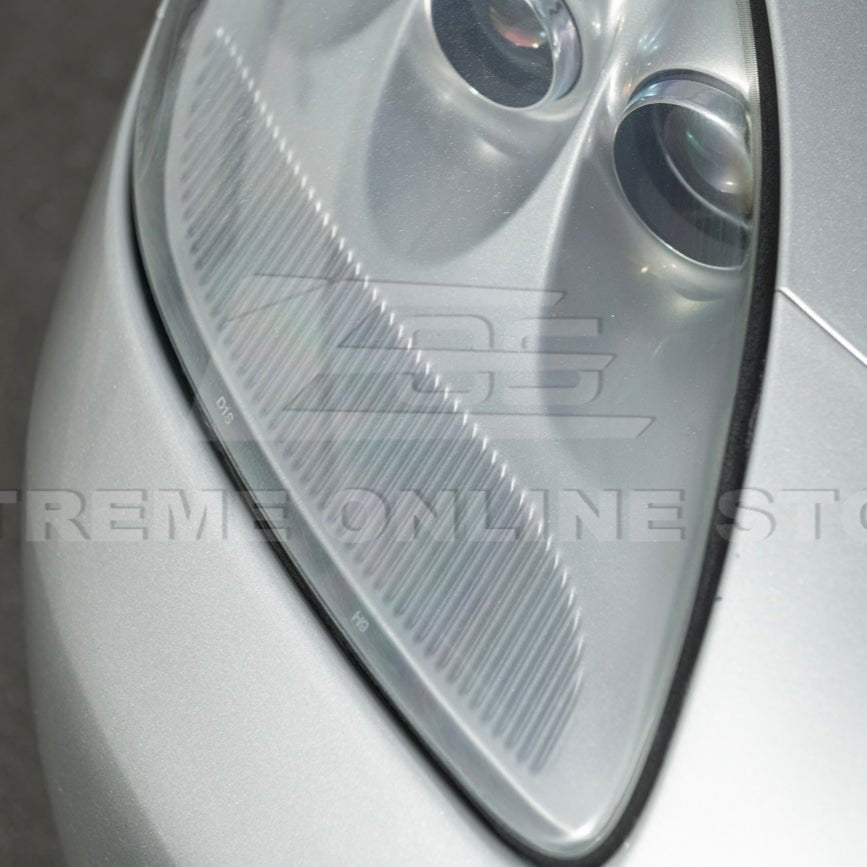 Chevrolet Corvette C6 OEM Style Clear Lens Painted Housing HID Headlights 2005-2013