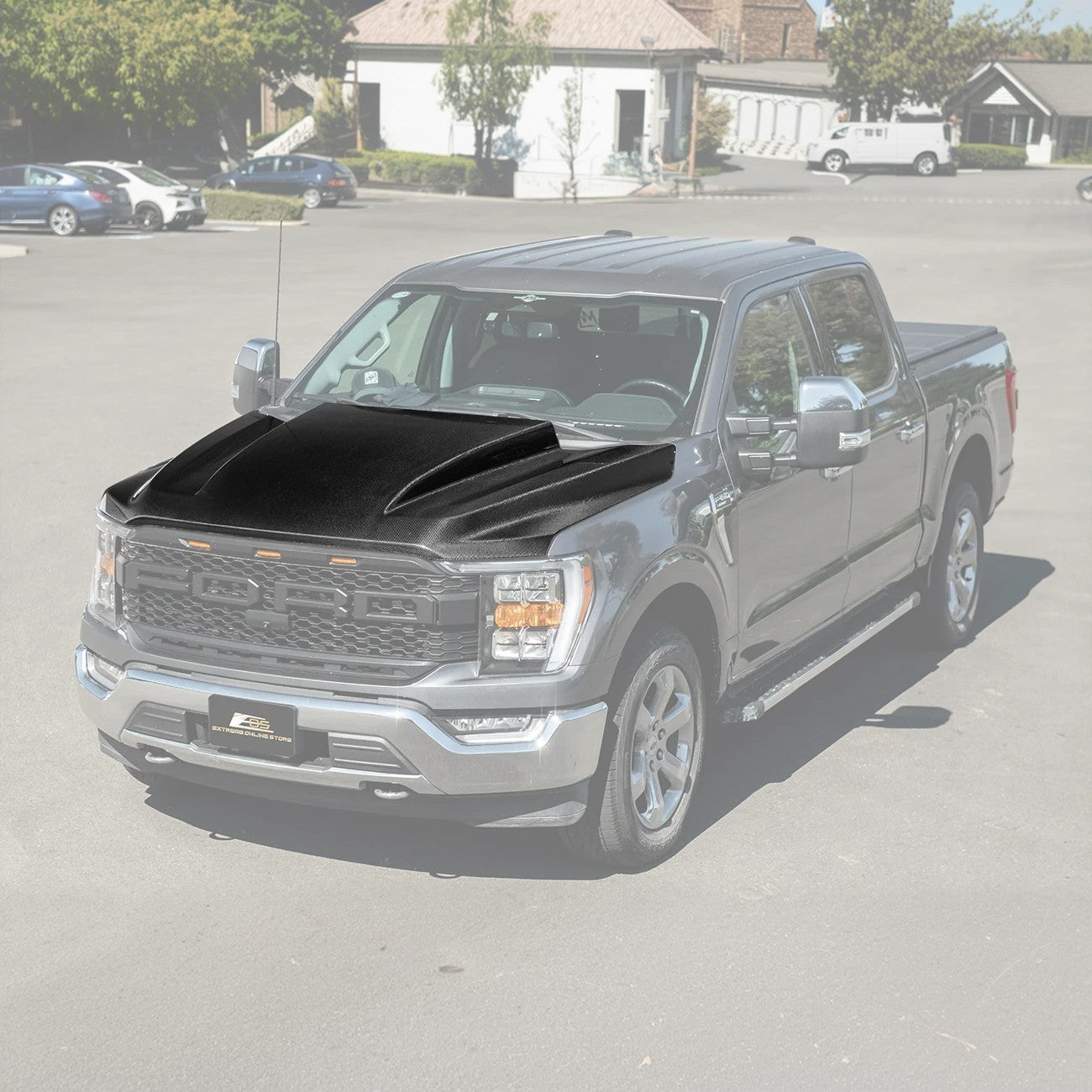 F-150 EOS Performance Carbon Fiber Cowl Hood Cover 2021-Up