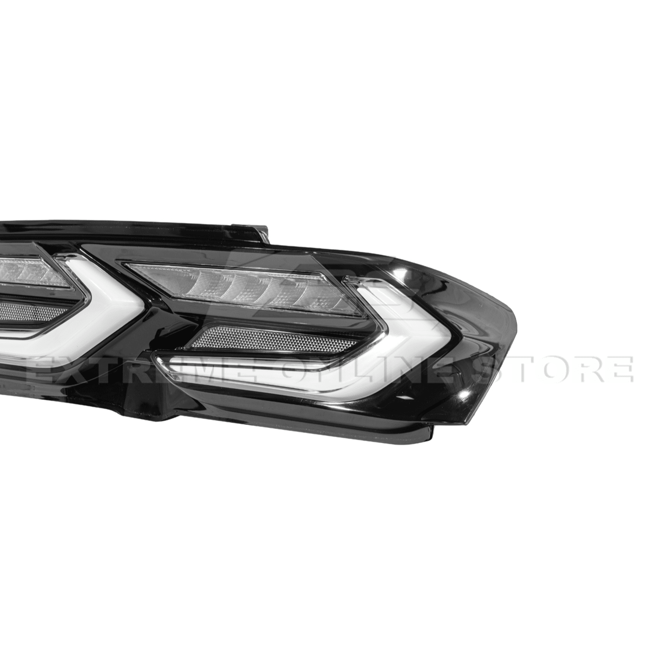 Chevrolet Camaro C8 Style Sequential LED Rear Taillights Smoke Clear Red Lens 2019-Up