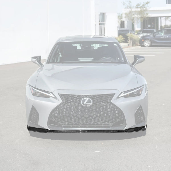 Lexus IS Series XE40 Novel Style Carbon Fiber Front Lip Splitter 2021 ...