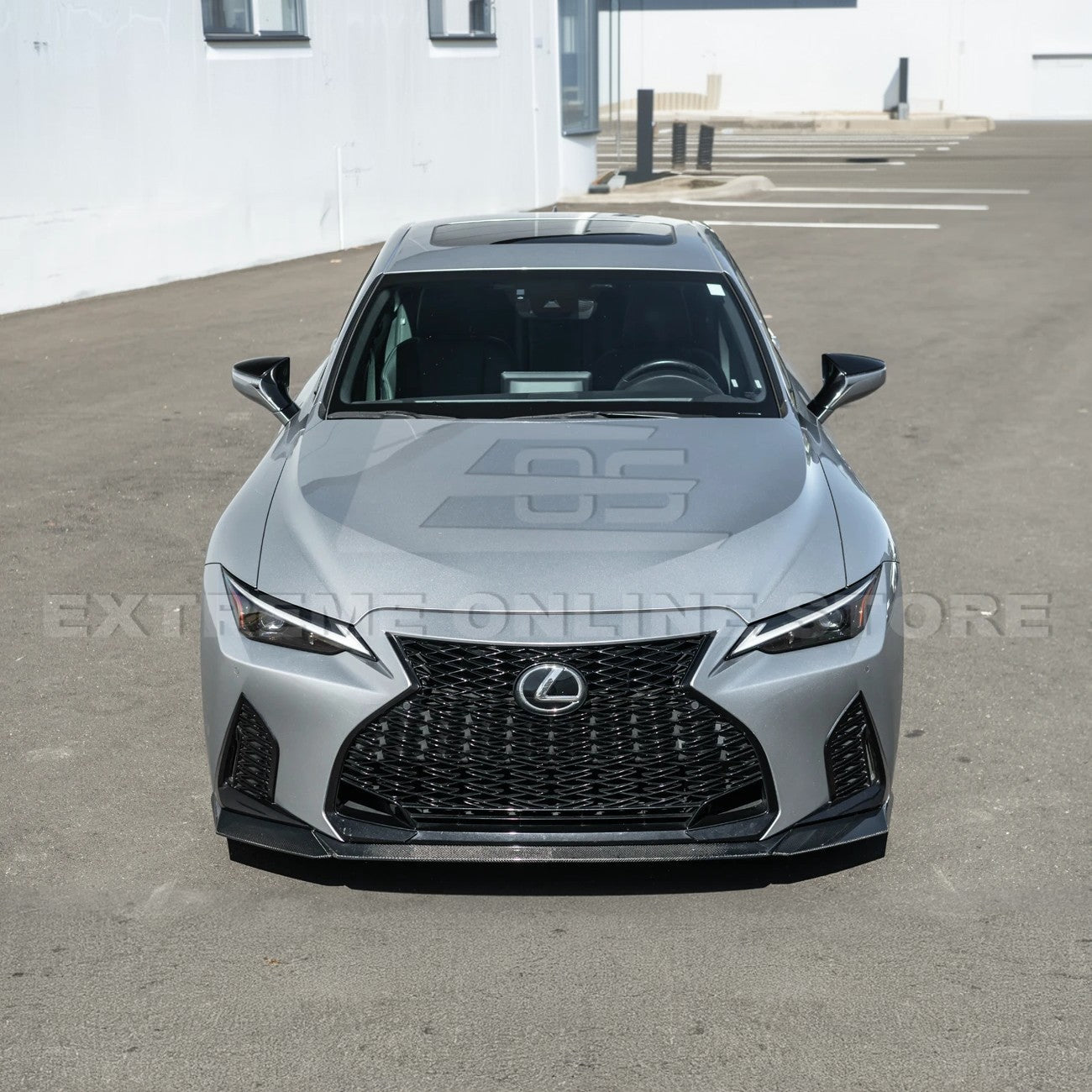 Lexus IS Series XE40 Novel Style Carbon Fiber Front Lip Splitter 2021-Up