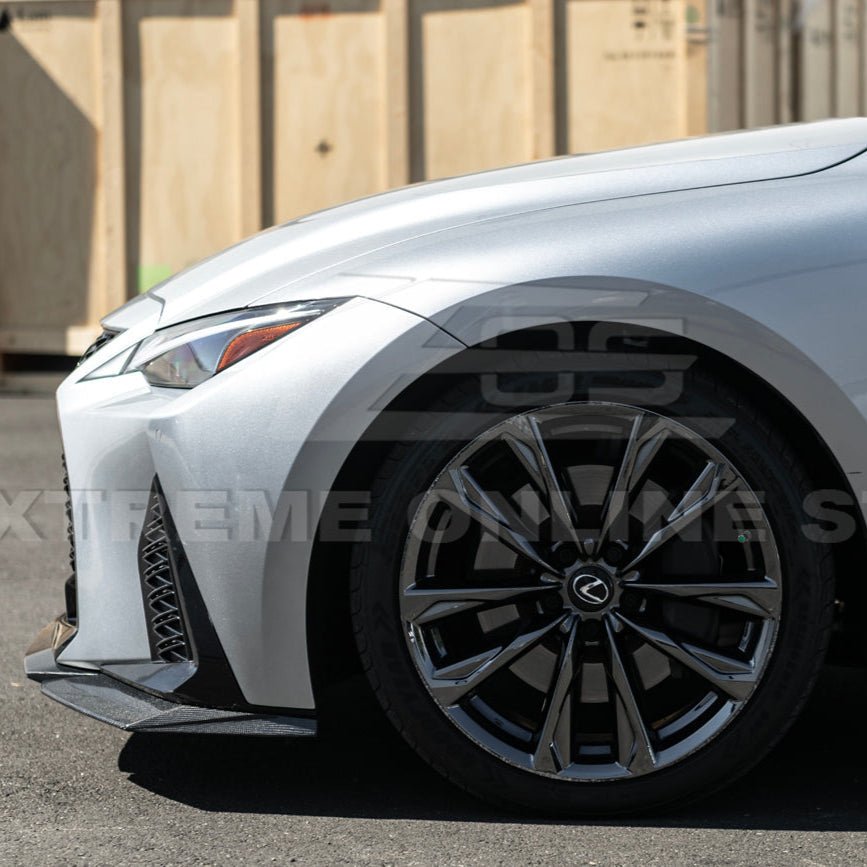 Lexus IS Series XE40 Novel Style Carbon Fiber Front Lip Splitter 2021-Up