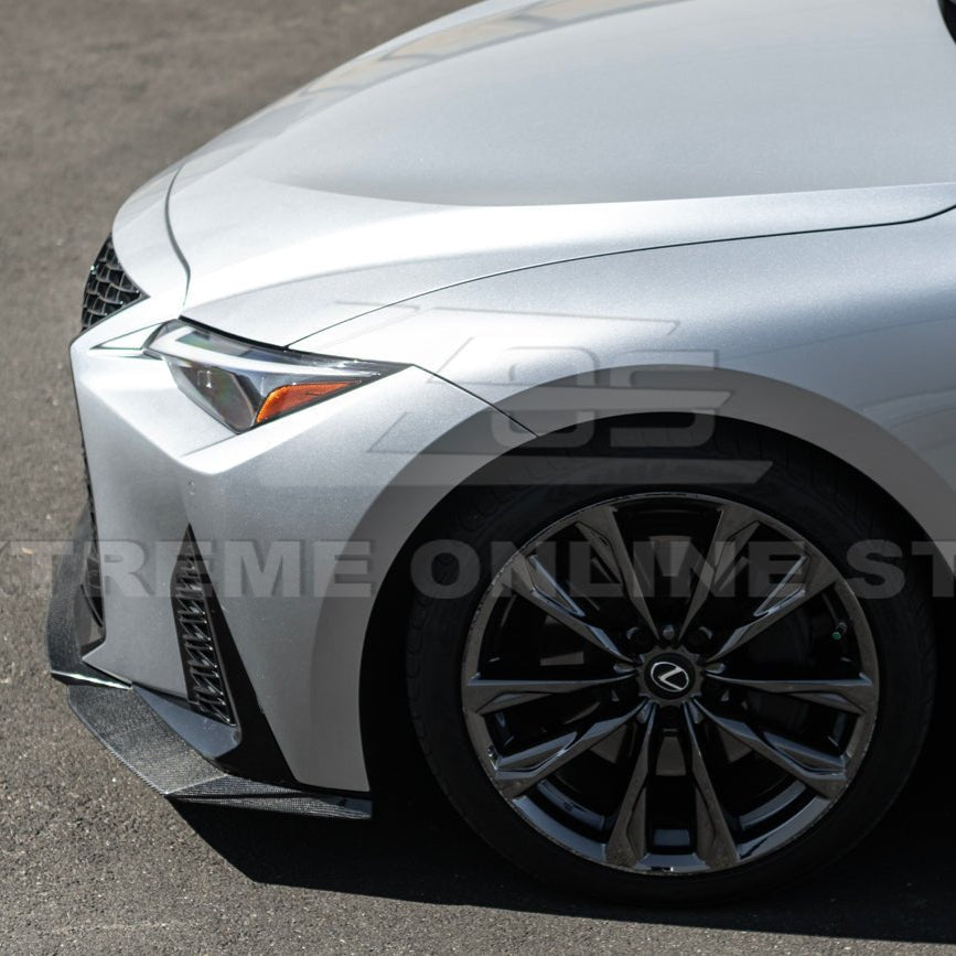 Lexus IS Series XE40 Novel Style Carbon Fiber Front Lip Splitter 2021-Up