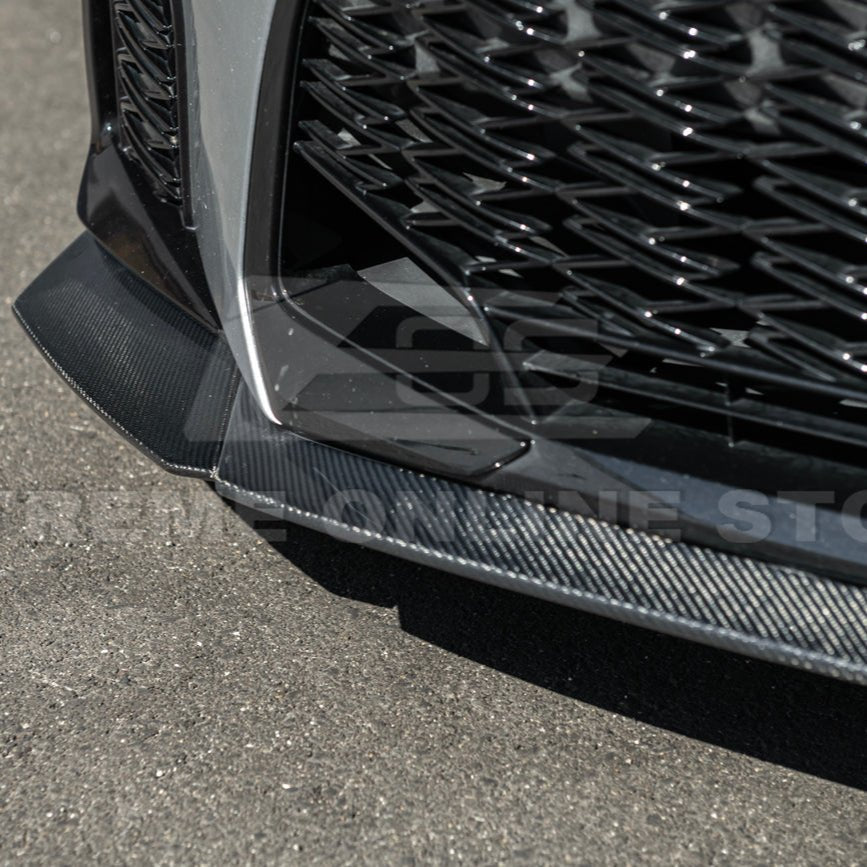 Lexus IS Series XE40 Novel Style Carbon Fiber Front Lip Splitter 2021-Up