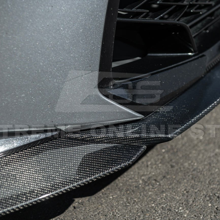 Lexus IS Series XE40 Novel Style Carbon Fiber Front Lip Splitter 2021-Up