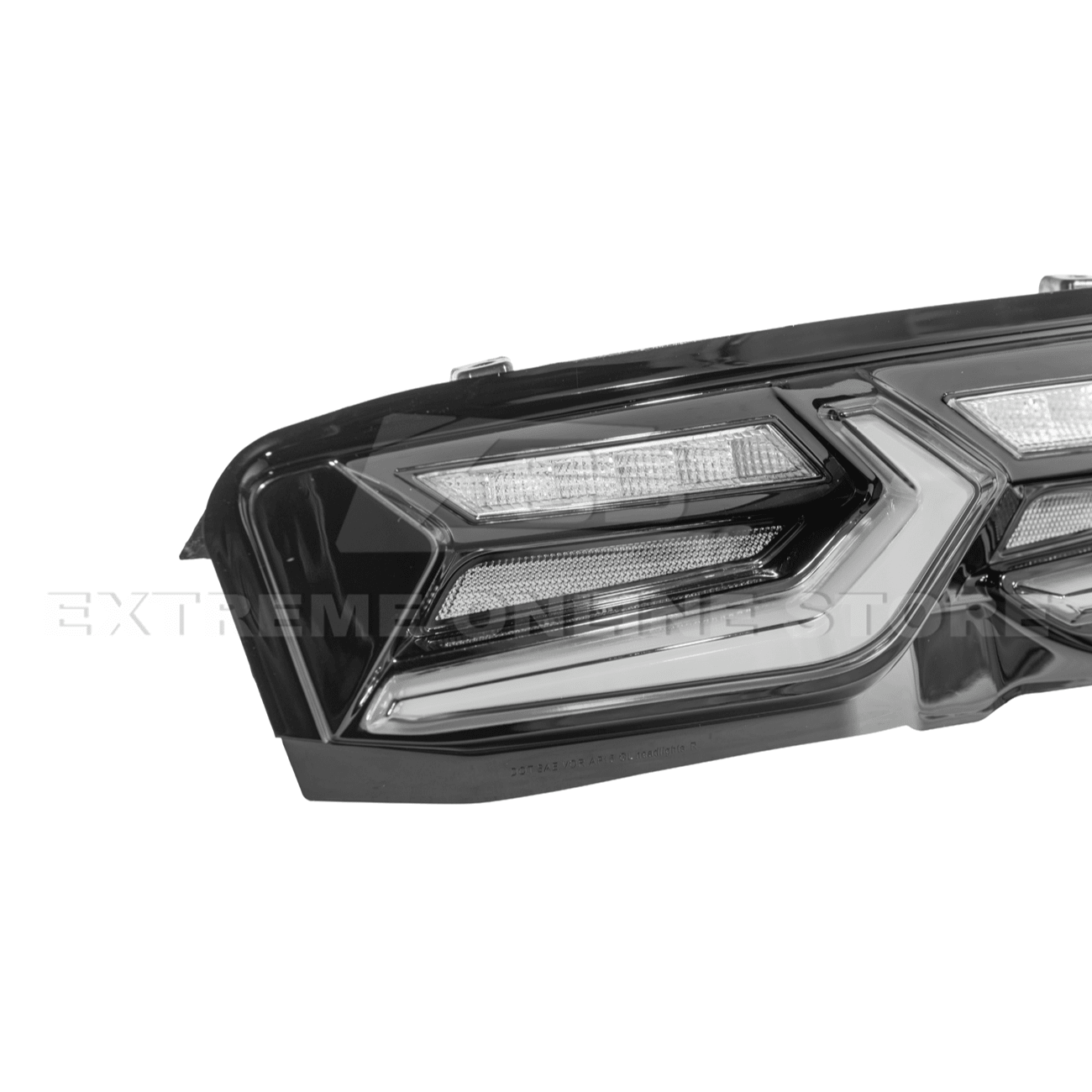 Chevrolet Camaro C8 Style Sequential LED Rear Taillights Smoke Clear Red Lens 2019-Up