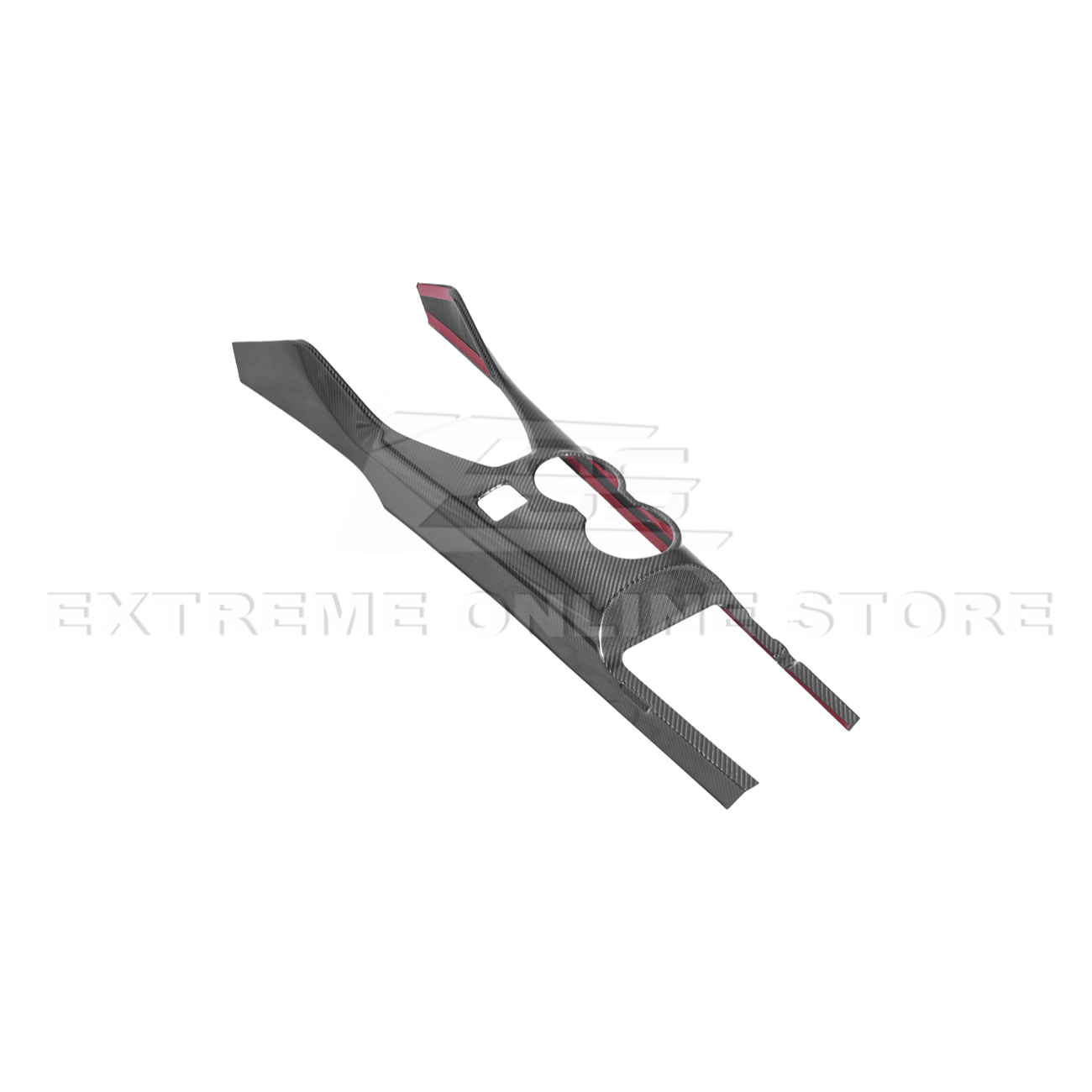 Ford Mustang S650 Factory Style Dry Carbon Fiber All Inclusive Center Console Cover 2024-Up